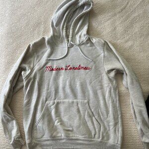 Unisex Gray Hoodie Band Merch